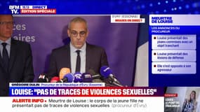Meurtre de Louise: la petite amie du suspect a confié "qu'il pouvait s'énerver très vite en jouant aux jeux vidéo", précise le procureur d'Évry