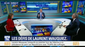 Laurent Wauquiez élu à la tête du parti "Les Républicains"