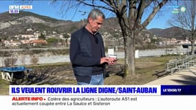 Collectifs et associations veulent rouvrir la ligne entre Digne-les-Bains et Saint-Auban