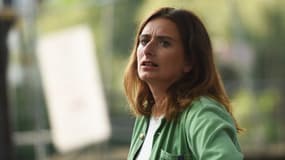 La secrétaire nationale des Écologistes, Marine Tondelier, le 22 août 2024 à Tours 