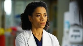 L'actrice Kelly McCreary dans la série "Grey's Anatomy"