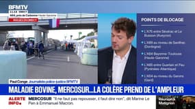 Blocages des agriculteurs: la Confédération Paysanne et la Coordination Rurale unies malgré des oppositions politiques 