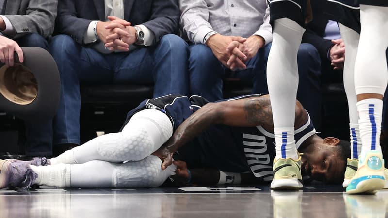 NBA: les fans de Dallas en plein cauchemar, Kyrie Irving se fait les croisés et ne jouera plus de la saison