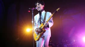 Prince en concert au Grand Palais à Paris en 2009