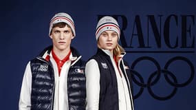 Les tenues officielles de la délégation française, dessinées par Lacoste.