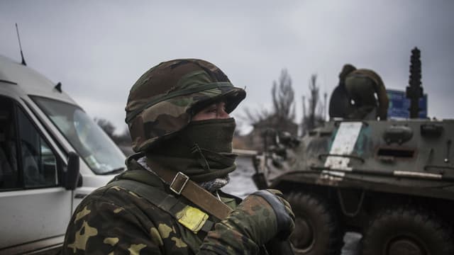 Un soldat de l'armée ukrainienne, à Donetsk (photo d'illustration).