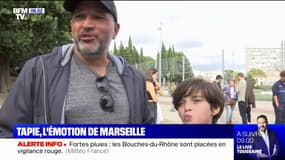 Mort de Bernard Tapie: l'émotion à Marseille