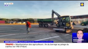 Mobilisation des agriculteurs: le blocage du péage du Capitou levé