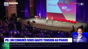 Marseille: le congrès du PS sous haute tension au palais du Pharo