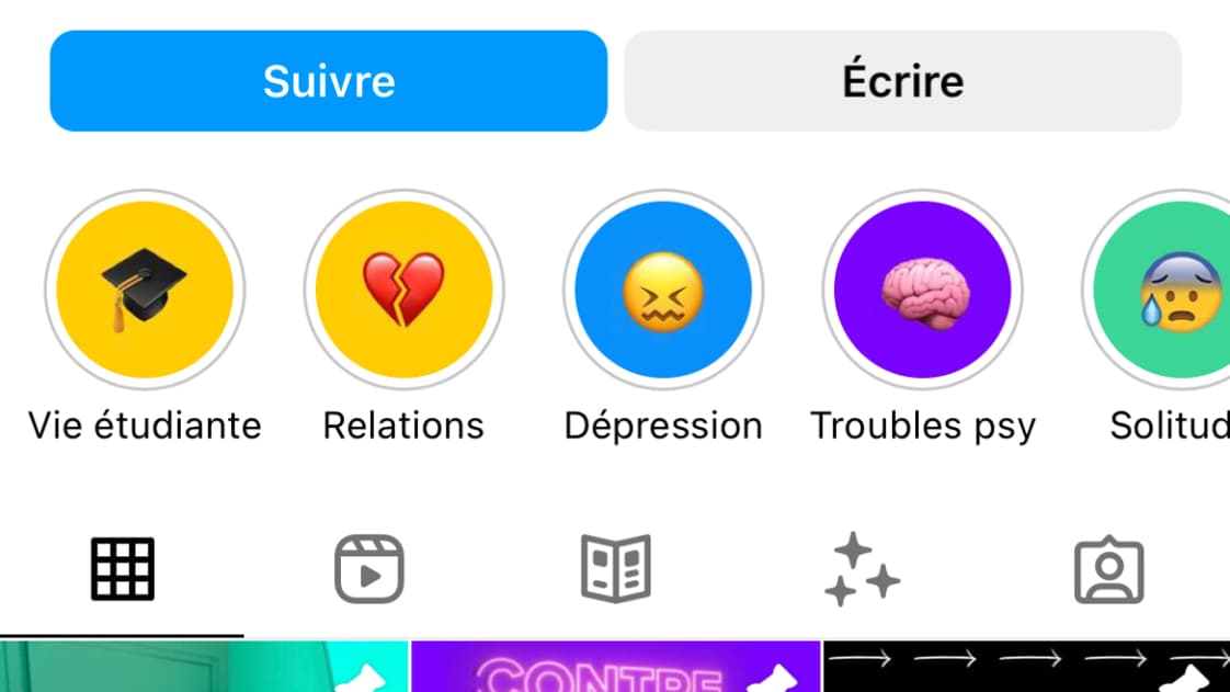  Nightline Talks partage des ressources sur la santé mentale. 
