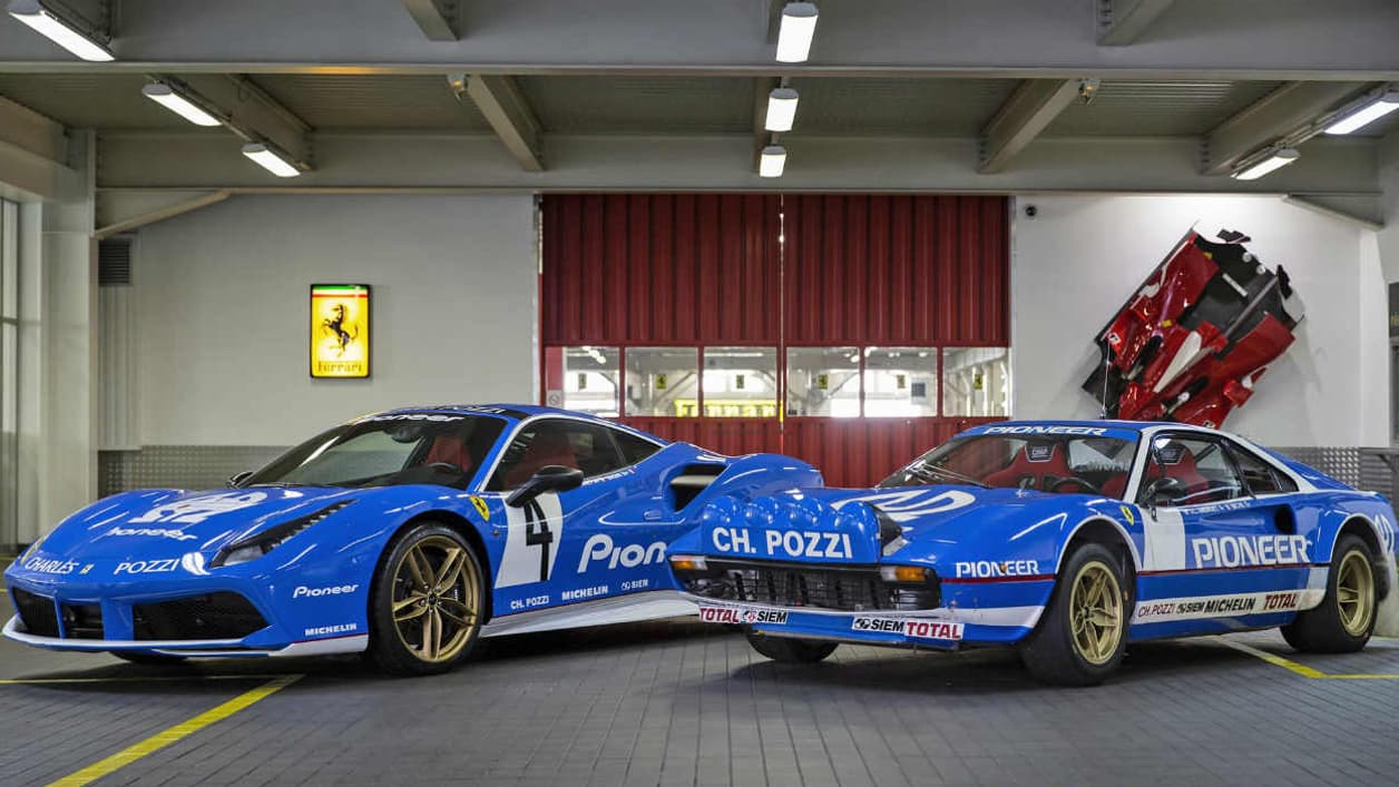 Les couleurs, les logo, tout est inspiré de la Ferrari 308 GR4 qui gagne deux épreuves de rallye en France en 1981 et 1982. Les couleurs, les logo, tout est inspiré de la Ferrari 308 GR4 qui gagne deux épreuves de rallye en France en 1981 et 1982.