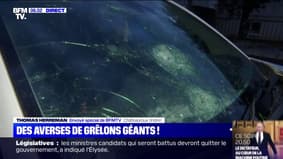Orages dans l'Indre: des grêlons de 8 cm de diamètre causent d'importants dégâts à Châteauroux