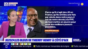 JO 2024: les Bleus de Thierry Henry devraient loger dans un hôtel près d'Aix-en-Provence