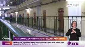 Narcotrafic: la prison de haute sécurité prête cet été 
