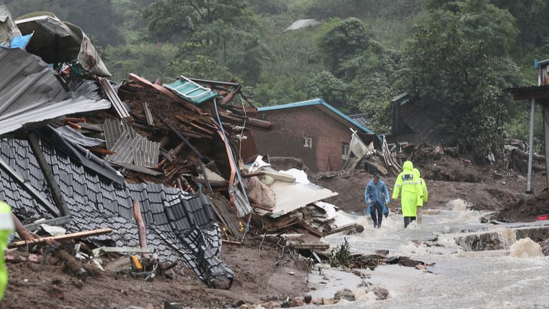 Corée du Sud: des pluies torrentielles font au moins 22 morts et 14 disparus
