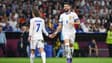 Antoine Griezmann et Olivier Giroud lors de France-Espagne à l'Euro 2024, le 9 juillet 2024