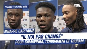 France 4-0 Pays-Bas : Le premier capitanat de Mbappé vu par Thuram, Tchouaméni et Camavinga