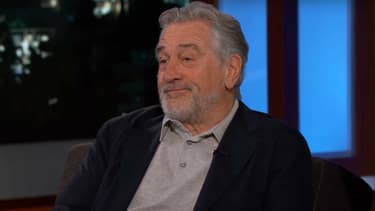 Robert De Niro dans le "Jimmy Kimmel Show!", le 10 novembre 2016