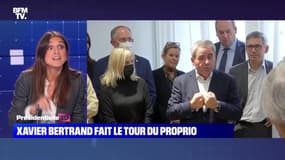 QG de campagne: Xavier Bertrand fait le tour du proprio - 03/11