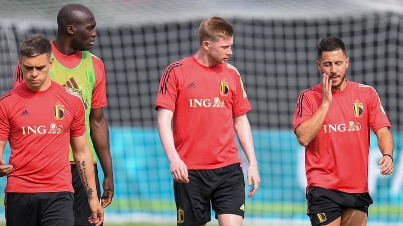 Belgique: De Bruyne avec le groupe pour le match face au Danemark