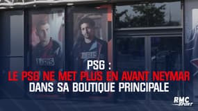 PSG : Neymar n’est plus mis en avant à la boutique officielle 