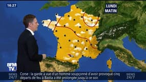 La météo pour ce lundi 14 août 2017