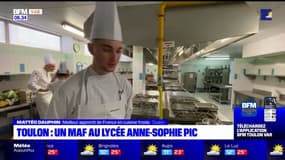 Toulon: un meilleur apprenti de France au lycée Anne-Sophie Pic