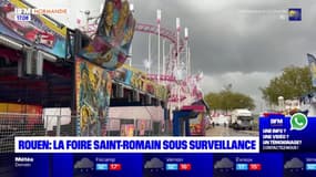 Rouen: les contrôles renforcés à l'entrée de la foire Saint-Romain