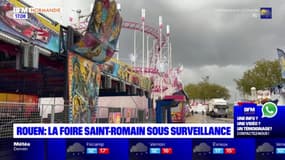 Rouen: les contrôles renforcés à l'entrée de la foire Saint-Romain