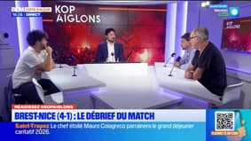 Kop Aiglons su lundi 22 septembre - Brest-Nice (4-1) : le débrief du match