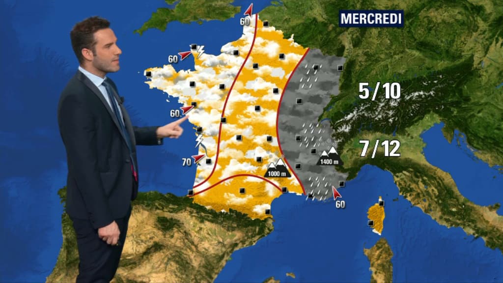 Météo du mercredi 19 décembre 2018. Météo du mercredi 19 décembre 2018.