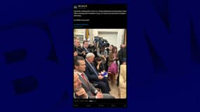 L'ambassadrice ukrainienne Oksana Markarova à la Maison Blanche, ce vendredi 28 février.