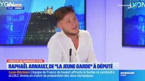 Le néo-député Raphaël Arnault défend le bilan de la Jeune Garde à Lyon