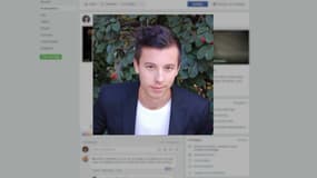 Sur la page "Je soutiens Marin", le jeune homme ou sa famille racontent son combat pour recouvrir la santé. - Capture BFMTV - Page Facebook Je soutiens Marin.
