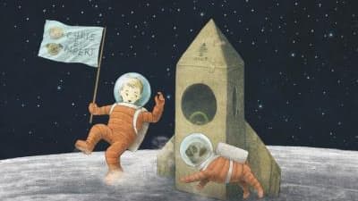 Le noir de la nuit de Chris Hadfield, Kate Fillion et The Fan Brothers Le noir de la nuit de Chris Hadfield, Kate Fillion et The Fan Brothers