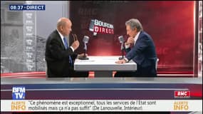 Pour Jean-Yves le Drian, "toutes les indications montrent qu'il y a usage du chlore par le régime en ce moment en Syrie" #BourdinDirect