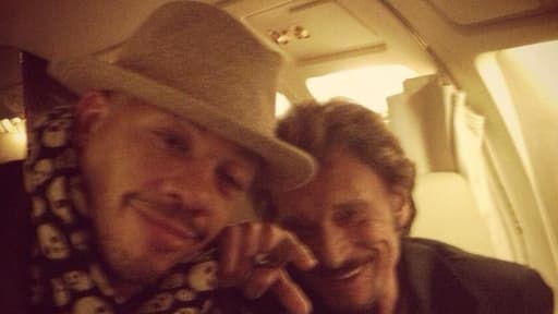La photo postée par Johnny en réponse à Booba, avec pour commentaire: "Voici un vrai rappeur".