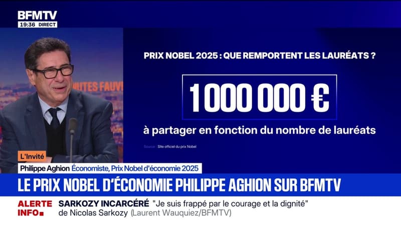 Budget de la France: le prix Nobel d'Ã©conomie 2025 Philippe Aghion prÃ´ne "un effort...