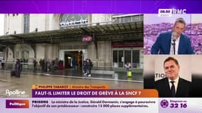 Limiter le droit de grève à la SNCF : Philippe Tabarot promet un dialogue social