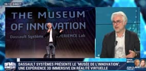 Frédéric Vacher (Dassault Systèmes) : Dassault Systèmes présente le "Musée de l'Innovation", une expérience 3d immersive en réalité virtuelle - 11/12