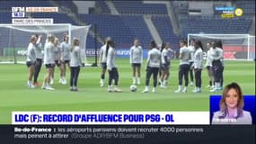 Ligue des champions féminine: record d'affluence au Parc des Princes