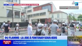 La flamme olympique est passée par Fontenay-sous-Bois
