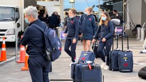 Les joueuses de l'équipe de France féminine de rugby