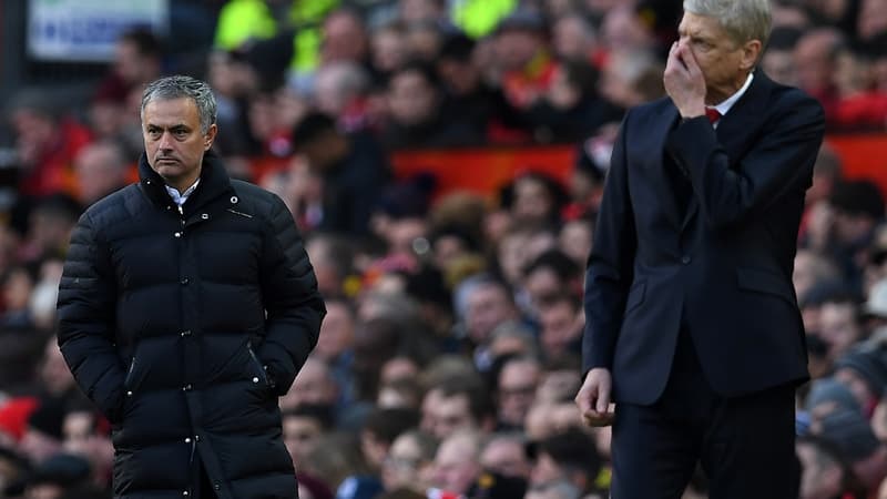 José Mournho et Arsène Wenger
