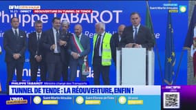 Tunnel de Tende: la pique du ministre des Transports à "ceux qui ont tout fait pour nous empêcher d'ouvrir le tunnel aujourd'hui"