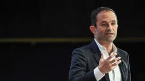 Benoît Hamon le 11 avril 2019 à la Mutualité française.