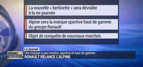 Renault lève le voile sur la nouvelle Alpine