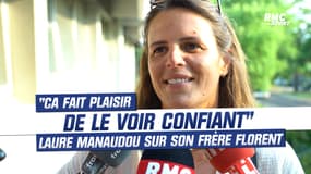 Natation : "Ca fait plaisir de le voir confiant", Laure Manaudou juge le retour au top de son frère Florent