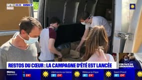 Lyon: les Restos du Cœur lancent leur campagne d'été