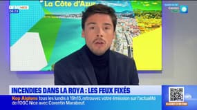 Incendie dans la Roya : les feux fixés 